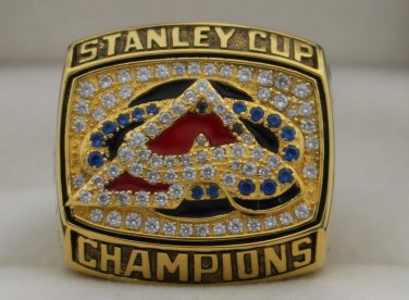 2001 Colorado Avalanche Stanley Cup Championship Rings Ring