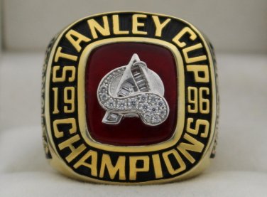 1996 Colorado Avalanche Stanley Cup Championship Rings Ring
