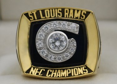 2001 Los Angeles St. Louis Rams NFC National Football Conference Championship Rings Ring