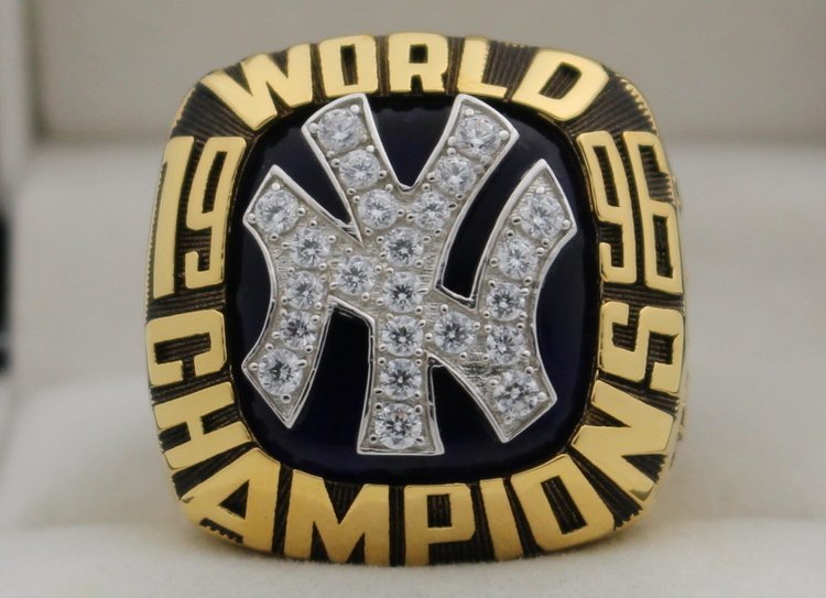 1996 New York Yankees World Series Championship Rings Ring