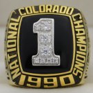 1990 Colorado Buffaloes NCAA National Championship Rings Ring
