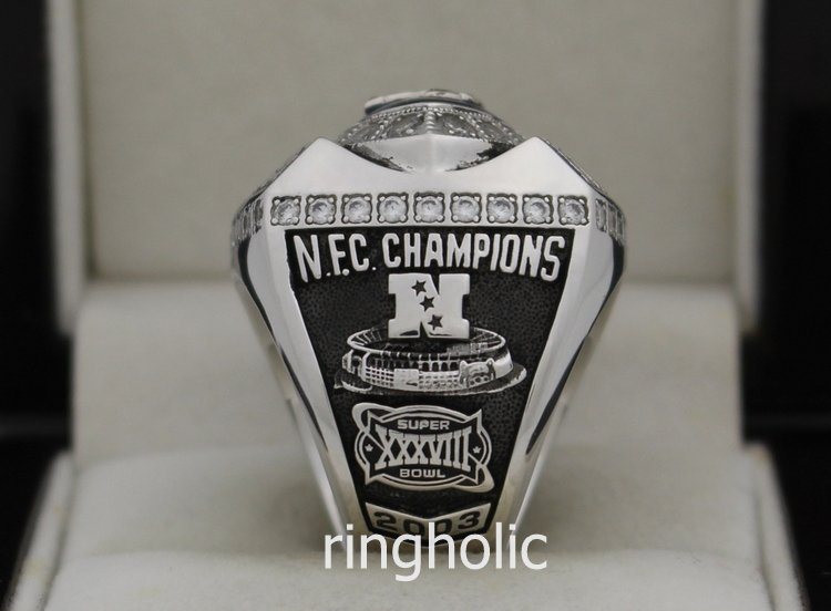 carolina panthers nfc championship ring