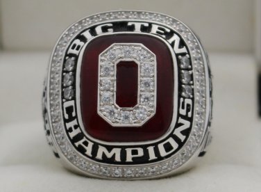 2010 OSU Ohio State Buckeyes NCAA Sugar Bowl and Big Ten Championship Rings Ring