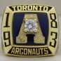 1983 Toronto Argonauts The 71st Grey Cup Championship Rings Ring