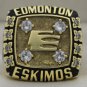 1981 Edmonton Eskimos The 69th Grey Cup Championship Rings Ring