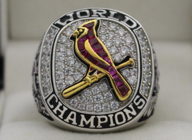 2011 St. Louis Cardinals World Series Championship Rings Ring (Stone)