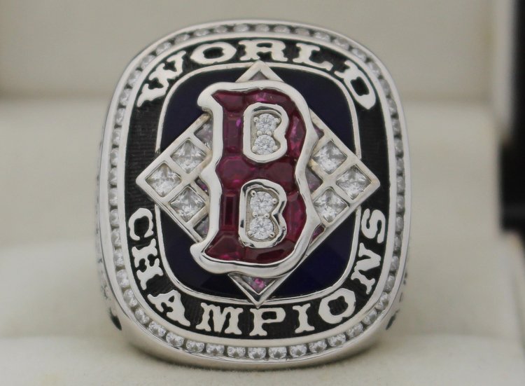 2004 Boston Red Sox MLB World Series Championship Rings Ring (Stone)