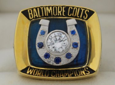 1970 Baltimore Colts  NFL Super Bowl Championship Rings  Ring