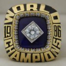 1986 New York Mets World Series Championship Rings Ring
