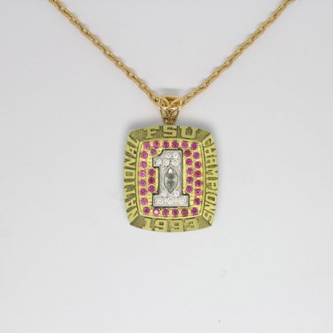 1993 Florida State Seminoles NCAA Champions Pendant