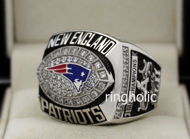 2011 New England Patriots AFC American Football Conference Championship ...