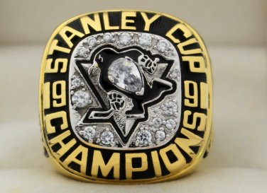 1991 Pittsburgh Penguins Stanley Cup Championship Rings Ring