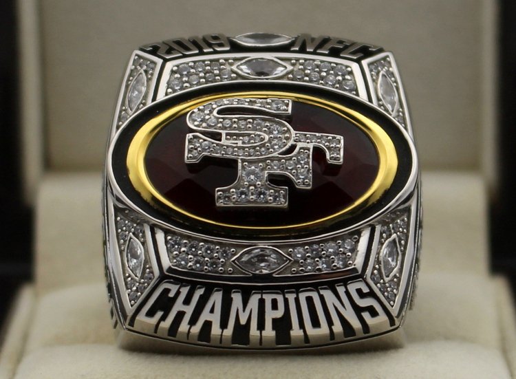 San Francisco 49ers 2019 NFC Footabll Championship Ring Replica