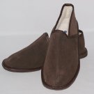 Men's Suede Leather Sheep's Wool Slippers