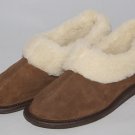Women's Suede Leather Sheep's Wool Slippers SIZE UK 5