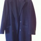Vintage Christian Dior Monsieur Full Length Virgin Wool Double Breasted Coat