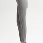 Banana Republic BR Monogram Slim Crop Pant Side Ankle Zip Sheen 6 Navy Blue