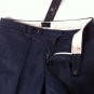 Banana Republic BR Monogram Slim Crop Pant Side Ankle Zip Sheen 6 Navy Blue