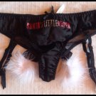 Victoria's Secret Santa's Little Helper Holiday Garter Bikini S M L Pom Pom