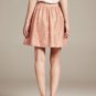 Banana Republic BR Monogram Full Metallic Lace Skirt Bronze 6