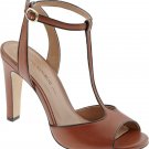 Banana Republic T-Strap High Heel Sandal Tawny brown/bark 10 $120