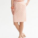 Banana Republic Floral Jacquard Pencil Skirt 8 Mosaic