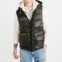 NWT Abercrombie & Fitch Camouflage Down Fill Puffer Vest XS