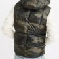 NWT Abercrombie & Fitch Camouflage Down Fill Puffer Vest XS
