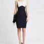 Banana Republic Sloan Fit Color-block Cutout Sheath Dress Cocktail 4