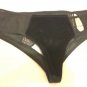 NWT Victorias Secret SEXY Cut out BLACK Mesh Panty Bow S Small
