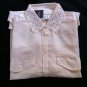 NWT Abercrombie & Fitch Sheer Embellished Button Down Double Pocket S Blouse
