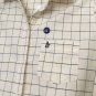 NWT ABERCROMBIE & FITCH A&F Oxford Light Yellow Stripe Button Down Shirt S