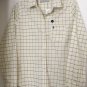 NWT ABERCROMBIE & FITCH A&F Oxford Light Yellow Stripe Button Down Shirt S