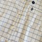 NWT ABERCROMBIE & FITCH A&F Oxford Light Yellow Stripe Button Down Shirt S