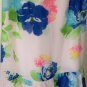 NWT Abercrombie & Fitch Mini White Dress S Floral Halter Cross-back Spring