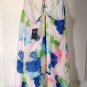 NWT Abercrombie & Fitch Mini White Dress S Floral Halter Cross-back Spring