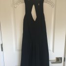 NWT Banana Republic Ponte Open-Back Dress Little Black Dress 00P Petites LBD