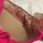 NWT Victoria's Secret Lace Half Push Up Bra 34D Pink