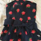NWT ABERCROMBIE & FITCH A&F Floral Belted Top Bustier XS