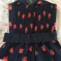 NWT ABERCROMBIE & FITCH A&F Floral Belted Top Bustier XS