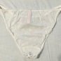 New Victoria&acirc;��s Secret Embroidered String Bikini Floral Large White