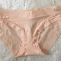 Victoria's Secret Angels Unlined Full Coverage Plunge Bra Tanga Set 34C M Pink