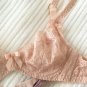 Agent Provocateur Unlined Plunge Bra 36A Flesh Pink Blush Retro Small Panty