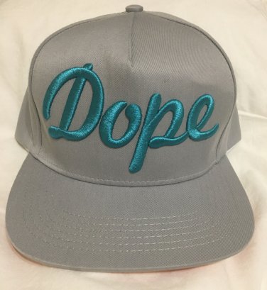 Brand New DOPE Stampd Los Angeles South Beach Grey Baseball Cap Hat OS One Size