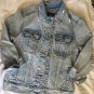 NWT Abercrombie & Fitch A&F Distressed Denim Jean Jacket XS Light Wash