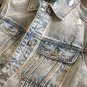 NWT Abercrombie & Fitch A&F Distressed Denim Jean Jacket XS Light Wash