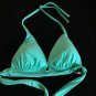 NWOT Victoria's Secret Triangle Bikini Top Green Medium