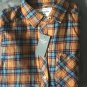 NWT ABERCROMBIE & FITCH A&F Multicolor Button Down Shirt XXS