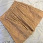NWT Banana Republic BR Monogram Collection Full Metallic Skirt 6 Gold