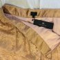NWT Banana Republic BR Monogram Collection Full Metallic Skirt 6 Gold